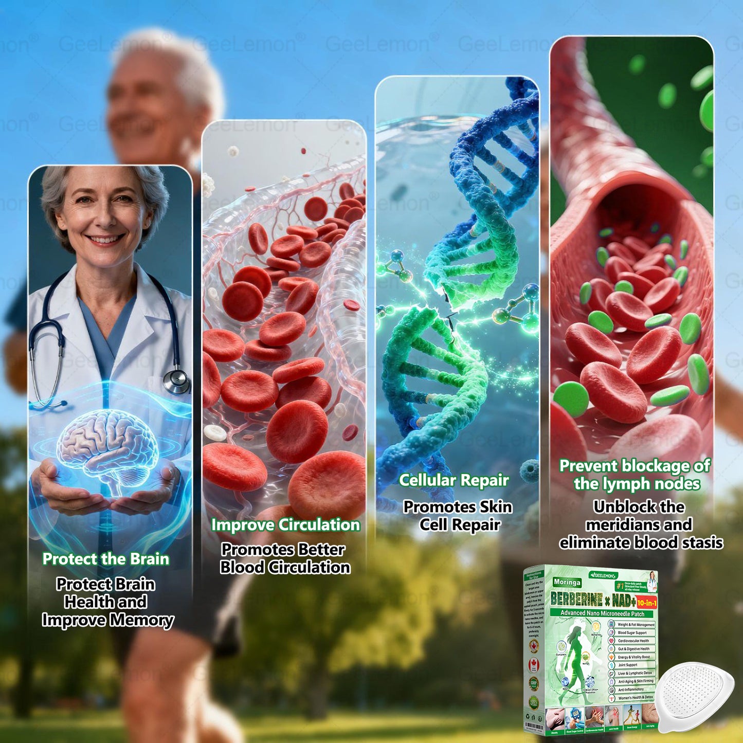 🇨🇦🎁𝐆𝐞𝐞𝐋𝐞𝐦𝐨𝐧® 𝐌𝐨𝐫𝐢𝗻𝗴𝗮 · 𝐁𝐞𝐫𝐛𝗲𝗿𝗶𝗻𝗲 × 𝗡𝗔𝗗+ 𝟏𝟎 𝐢𝐧 𝟏 𝐀𝐝𝐯𝐚𝐧𝐜𝐞𝐝 𝗡𝗮𝗻𝗼 𝗠𝗶𝗰𝗿𝗼𝗻𝐞𝐞𝐝𝐥𝐞 𝐏𝐚𝐭𝗰𝗵 (Just once a day, visible changes in 7 days) ✅ For obesity, loose skin, diabetes, and more.