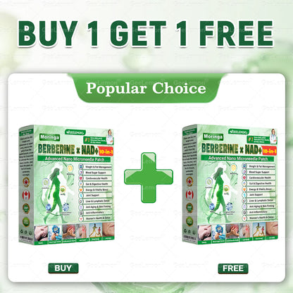 🇨🇦🎁𝐆𝐞𝐞𝐋𝐞𝐦𝐨𝐧® 𝐌𝐨𝐫𝐢𝗻𝗴𝗮 · 𝐁𝐞𝐫𝐛𝗲𝗿𝗶𝗻𝗲 × 𝗡𝗔𝗗+ 𝟏𝟎 𝐢𝐧 𝟏 𝐀𝐝𝐯𝐚𝐧𝐜𝐞𝐝 𝗡𝗮𝗻𝗼 𝗠𝗶𝗰𝗿𝗼𝗻𝐞𝐞𝐝𝐥𝐞 𝐏𝐚𝐭𝗰𝗵 (Just once a day, visible changes in 7 days) ✅ For obesity, loose skin, diabetes, and more.