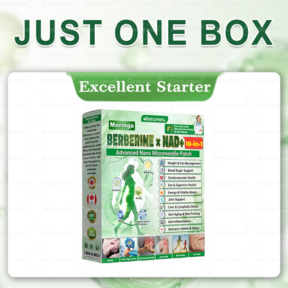 🇨🇦🎁𝐆𝐞𝐞𝐋𝐞𝐦𝐨𝐧® 𝐌𝐨𝐫𝐢𝗻𝗴𝗮 · 𝐁𝐞𝐫𝐛𝗲𝗿𝗶𝗻𝗲 × 𝗡𝗔𝗗+ 𝟏𝟎 𝐢𝐧 𝟏 𝐀𝐝𝐯𝐚𝐧𝐜𝐞𝐝 𝗡𝗮𝗻𝗼 𝗠𝗶𝗰𝗿𝗼𝗻𝐞𝐞𝐝𝐥𝐞 𝐏𝐚𝐭𝗰𝗵 (Just once a day, visible changes in 7 days) ✅ For obesity, loose skin, diabetes, and more.